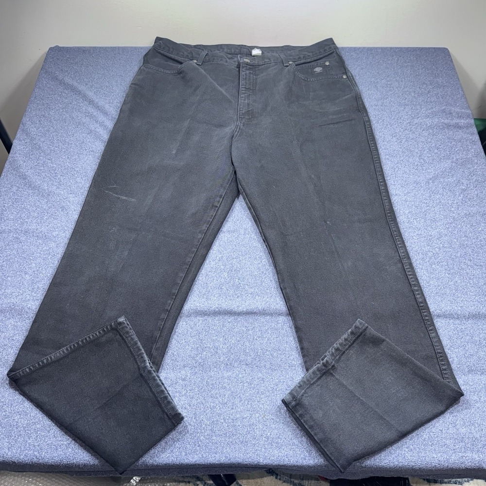 Vintage Harley Davidson Traditional Pants Black Denim Jeans Mens 40x32 USA Made